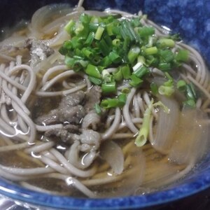 具沢山☆我が家の肉そば